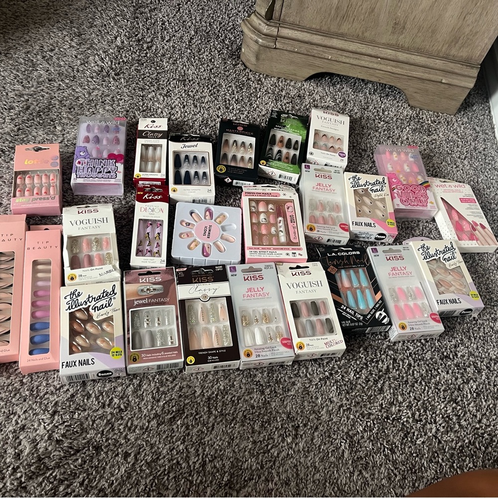 Press on nails! Selling as bundle. All new of course